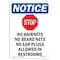 Signmission OSHA Sign, No Hairnets No Beard With Symbol, 14in X 10in Rigid Plastic, 10" W, 14" H, Portrait OS-NS-P-1014-V-14642 - alternate 1